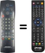 Replacement remote control Diamond DTC 29G1