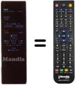 Replacement remote control RB-34 P