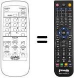 Replacement remote control RC-6VT05