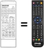 Replacement remote control RC 13