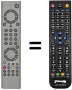 Replacement remote control Autovox AX 42PB 26