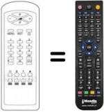 Replacement remote control Sinudyne JAZZ 14320