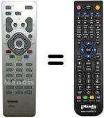 Replacement remote control Hifivox 20 LB 020 S4