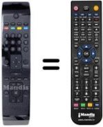 Replacement remote control RC 3900