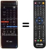 Replacement remote control Crosley VRP 5025