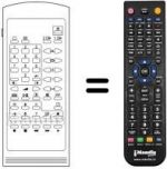 Replacement remote control RC 5540