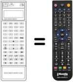 Replacement remote control RC 5690