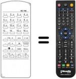 Replacement remote control RC 700