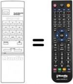 Replacement remote control Sinudyne MONITOR 1509