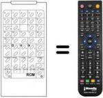 Replacement remote control RCM STEREO