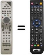 Replacement remote control Arc En Ciel 23 LB 230 S4