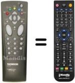 Replacement remote control Hifivox ORANGE