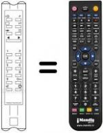 Replacement remote control RCT 300