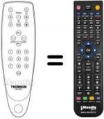 Replacement remote control Hifivox 10 MH 73 B