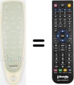 Replacement remote control Thomson SUGAR