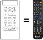 Replacement remote control RCT 3707 C