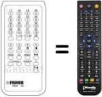 Replacement remote control REM-30