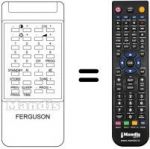 Replacement remote control RH 880 / 1