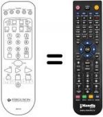 Replacement remote control RHT 10