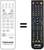 Replacement remote control RHT 30