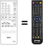 Replacement remote control A 1470728 A