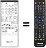 Replacement remote control RM-646