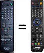 Replacement remote control Sony KV-25 M1E