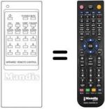 Replacement remote control RM 101