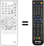 Replacement remote control RM 673