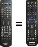 Replacement remote control Sony KV-25 F1D