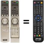 Replacement remote control RMT-139 P