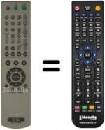 Replacement remote control RMT-D167P