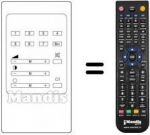 Replacement remote control RRMCG 0063