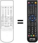 Replacement remote control RRMCG 0131 AJSA