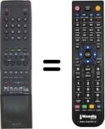 Replacement remote control RRMCG 1023 BMSA