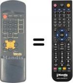 Replacement remote control RST-250