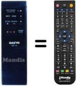 Replacement remote control SCR 04
