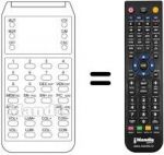 Replacement remote control SDA 200
