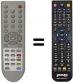 Replacement remote control Seitech SL20SKLCD