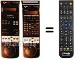 Replacement remote control Sony SLV-725