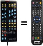 Replacement remote control Brionvega OPERA 3 HIFI 33