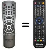Replacement remote control SV 12909