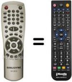 Replacement remote control SV 12919