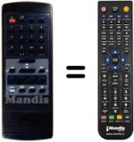 Replacement remote control SX 1000