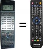 Replacement remote control Sanyo VHR-D5900 I