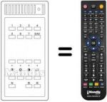Replacement remote control T 723