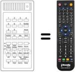 Replacement remote control T 731