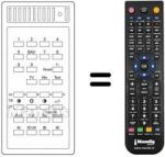 Replacement remote control T 732