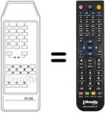 Replacement remote control TC 115