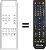 Replacement remote control TC 210